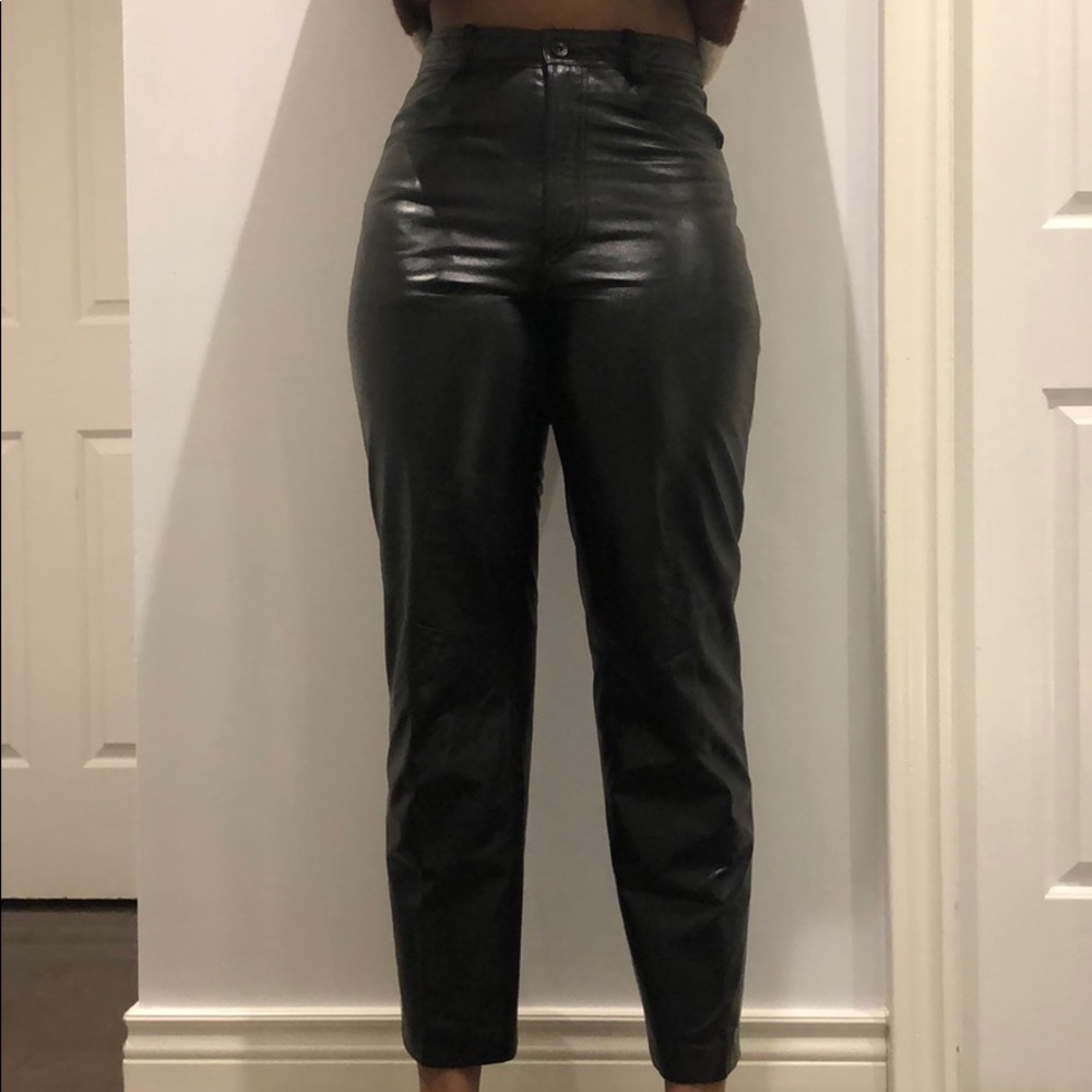 Danier vintage leather pants - Picture 2 of 13